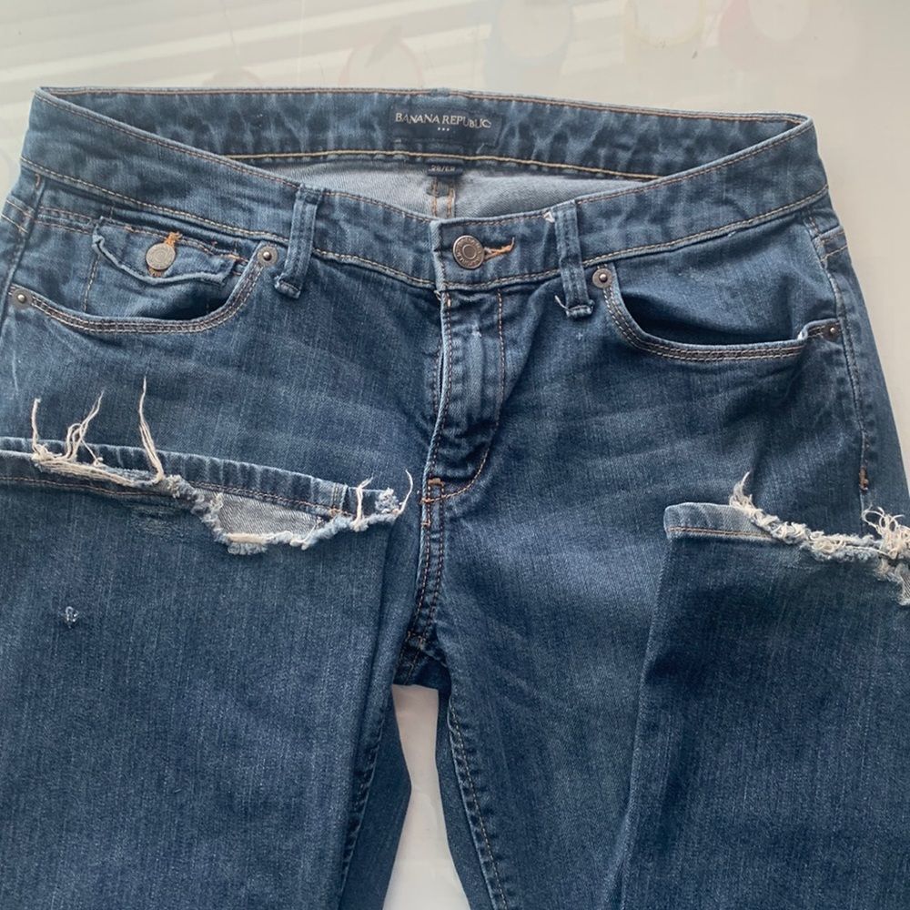 Banana Republic boot cut flare jeans 6R/28